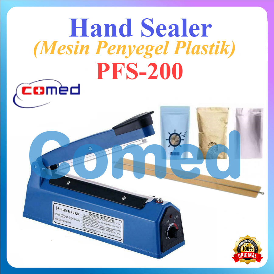 Jual PFS-200 Hand Impulse Sealer Mesin Penyegel Plastik Seal 20 CM ...