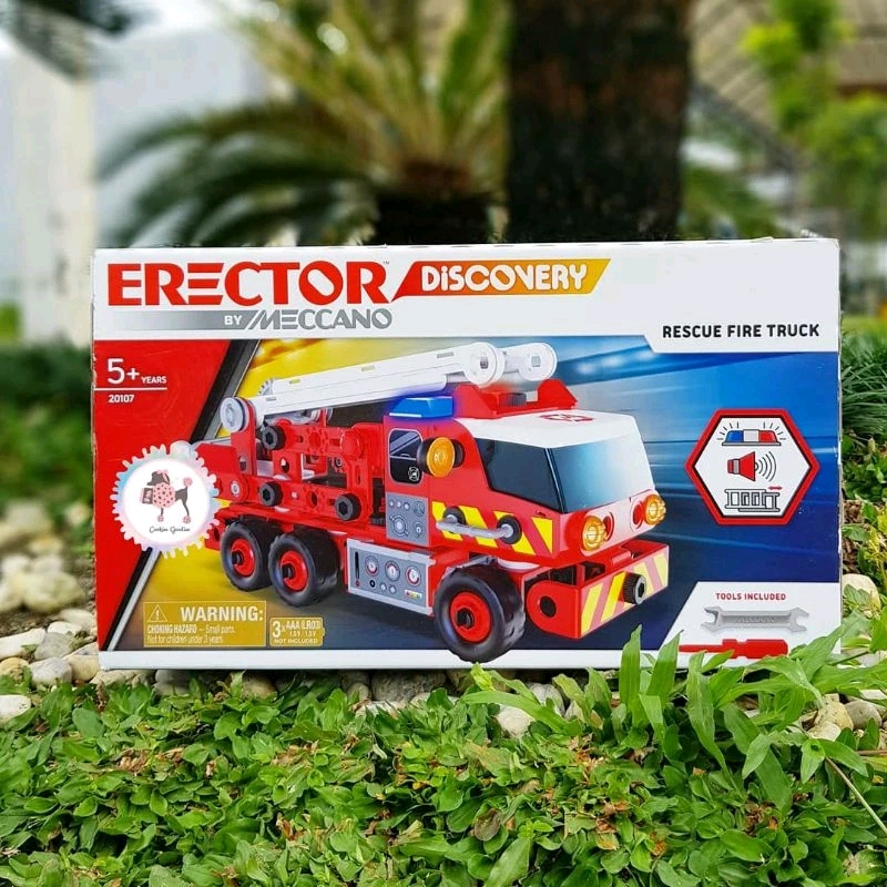 Jual Erector by Meccano Discovery Rescue Fire Truck with Lights and ...
