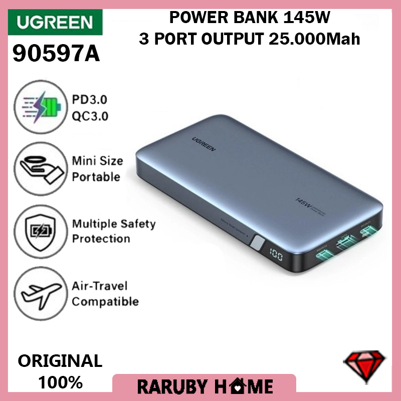 Jual UGREEN Power Bank PowerBank Portable Charger Fast