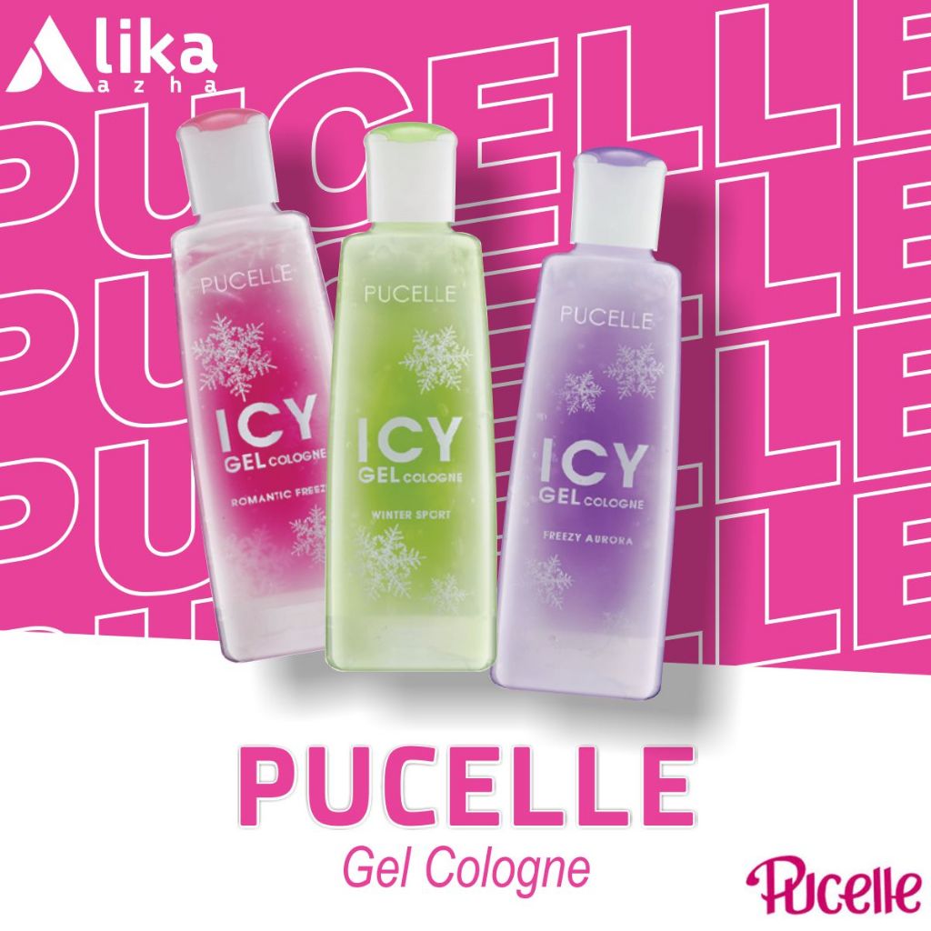 Jual PUCELLE Icy Gel Cologne 100ml / sensasi dingin dan segar | Shopee ...
