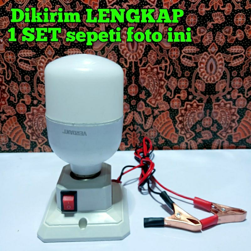 Jual Lampu DC 12v lampu dagang lampu rombong lampu aki 12v 10watt ...