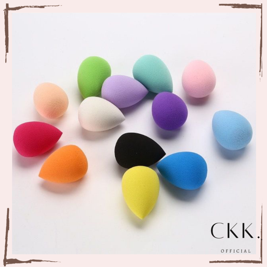 Jual ~ CKK ~ Beauty Sponge Blender Spons Make Up Telur | Shopee Indonesia