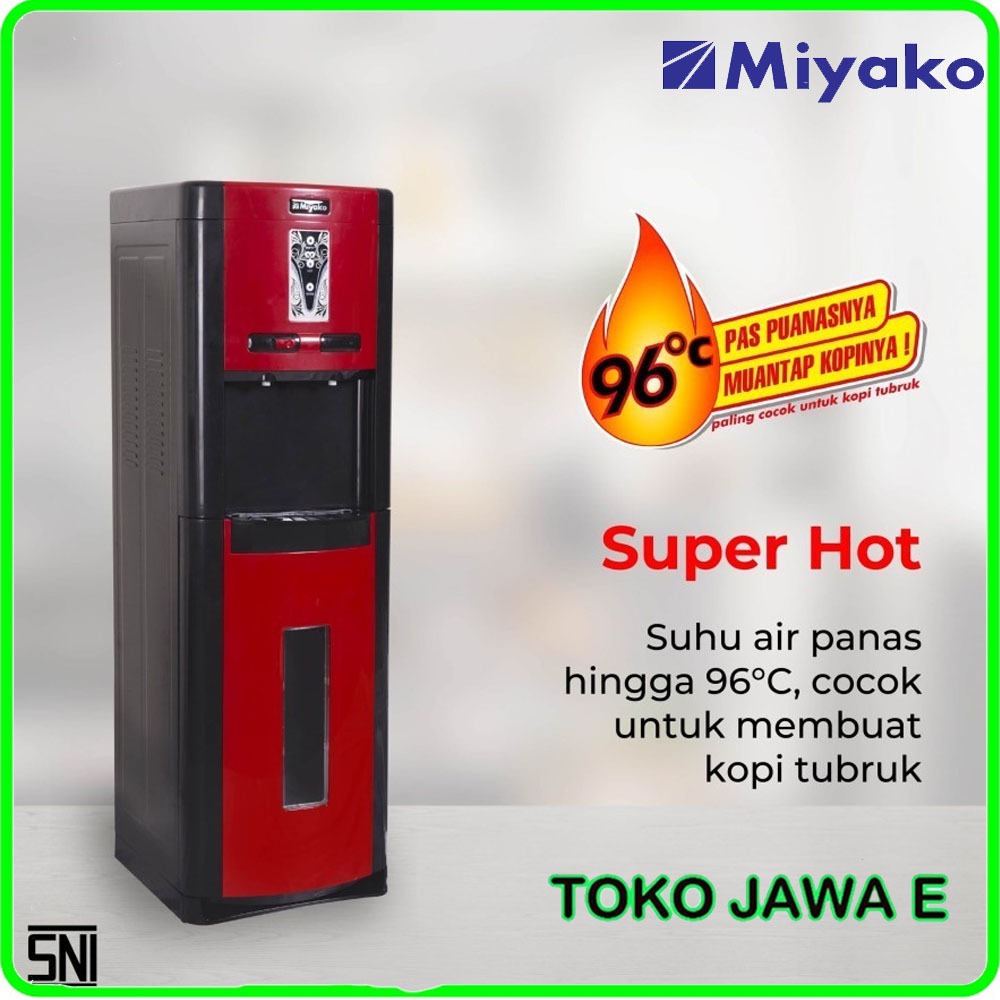 Jual DISPENSER MIYAKO GALON BAWAH MIYAKO WDP 200 HOT FRESH