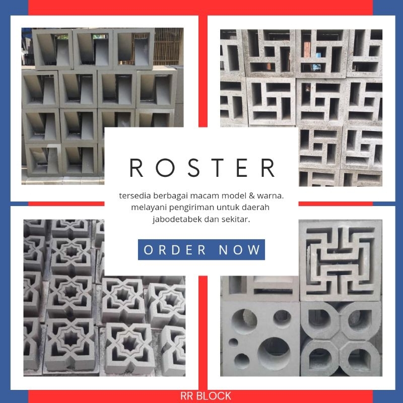 Jual Roster minimalis, loster, lubang angin | Shopee Indonesia