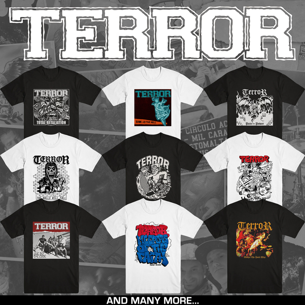 Terror band cheap merch