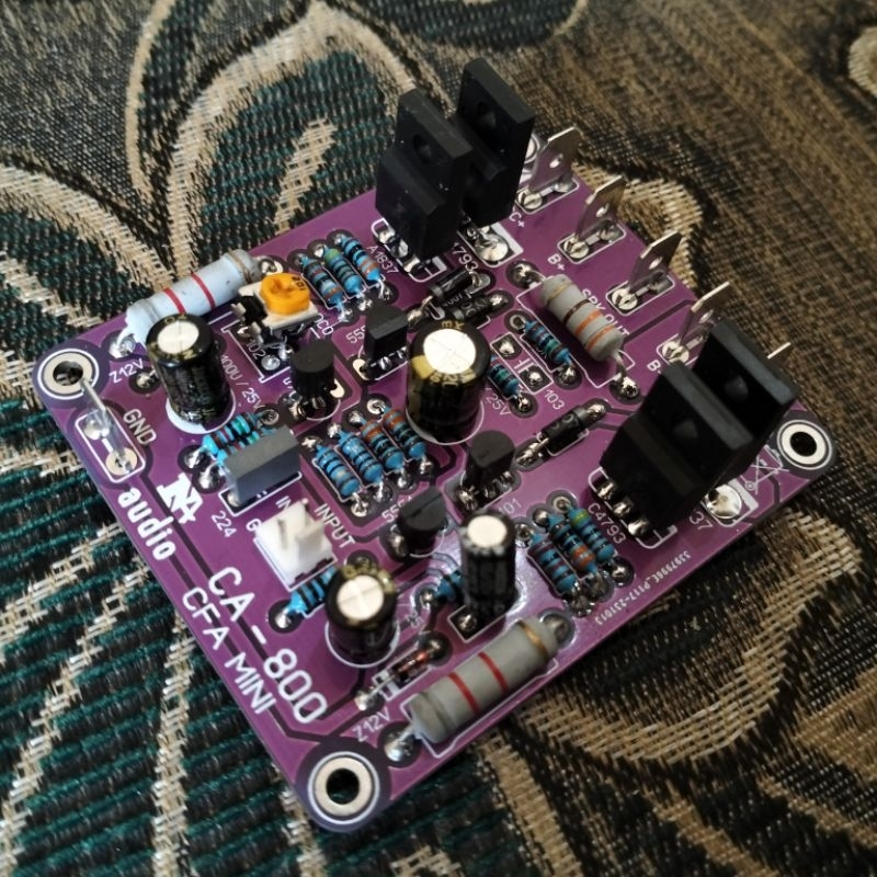 Jual Kit driver power amplifier Ca_800 cfa mini 25vac-65vac super