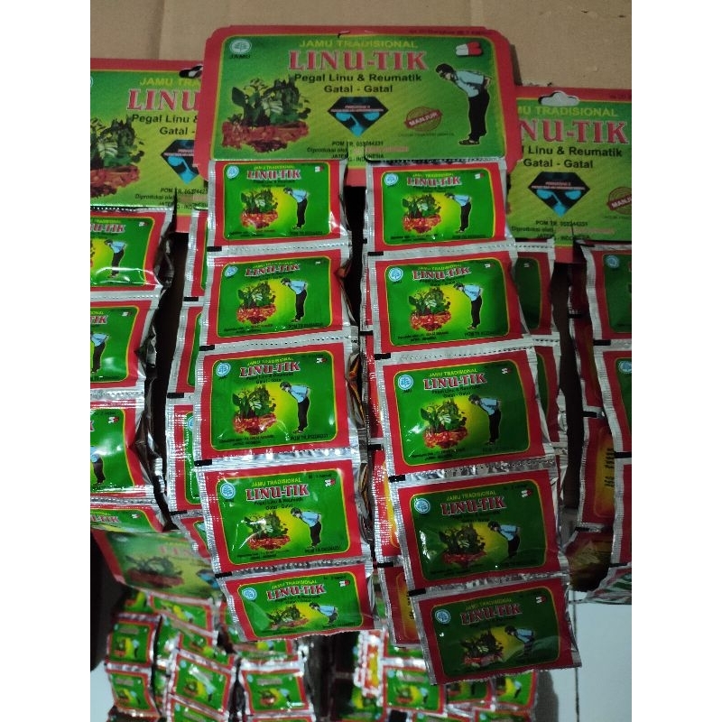 Jual Paket 10 renceng Linutik pegal linu berkhasiat original | Shopee ...