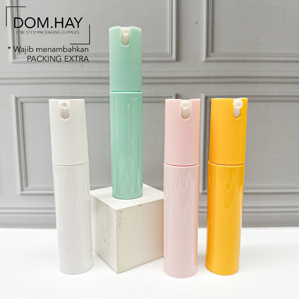 Jual 30ml Botol Spray Warna PASTEL SLIM Plastik PET Packaging Body Mist ...
