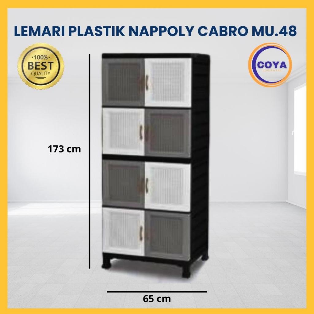 Jual LEMARI PAKAIAN PLASTIK 4 SUSUN NAPOLLY CABRO MU 48 I LEMARI SUSUN ...