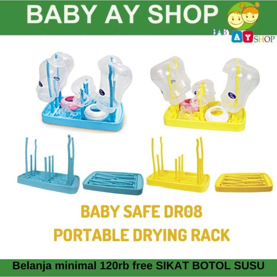 Jual Baby Safe Drying Rack Rak DR08B Pengering Botol Bayi Travel ...