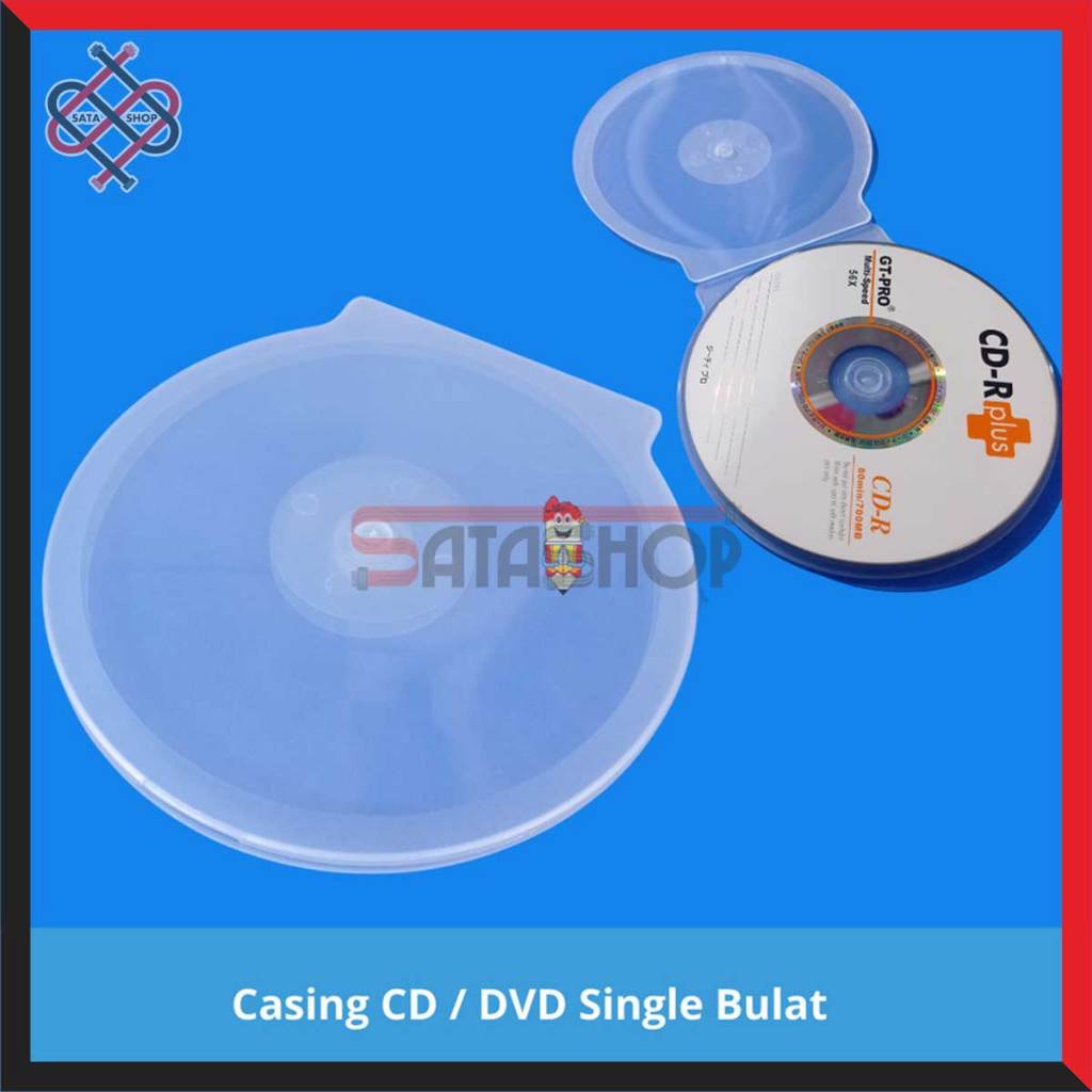 Jual Casing CD single / Kotak VCD slim Mika / Tempat DVD / CD case DVD ...