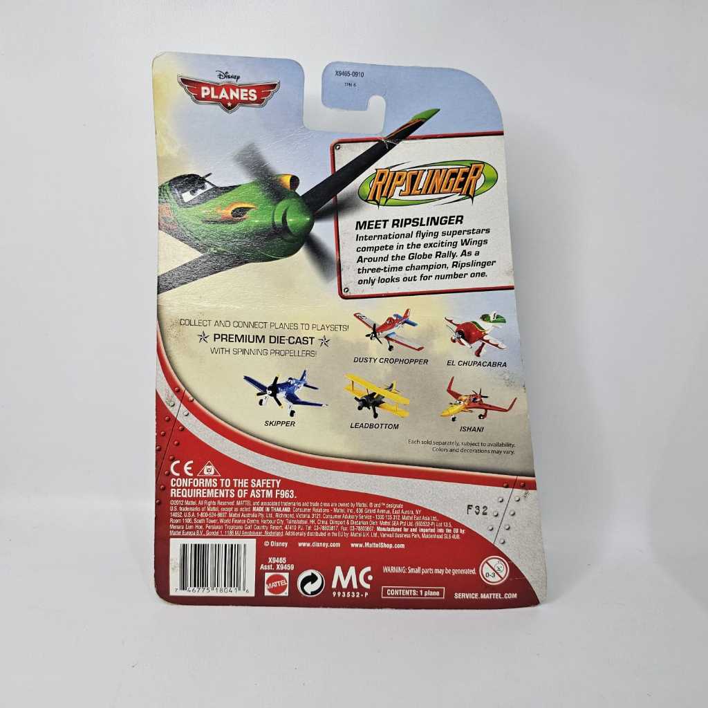 Jual Mattel Disney Planes Cars Ripslinger Diecast | Shopee Indonesia