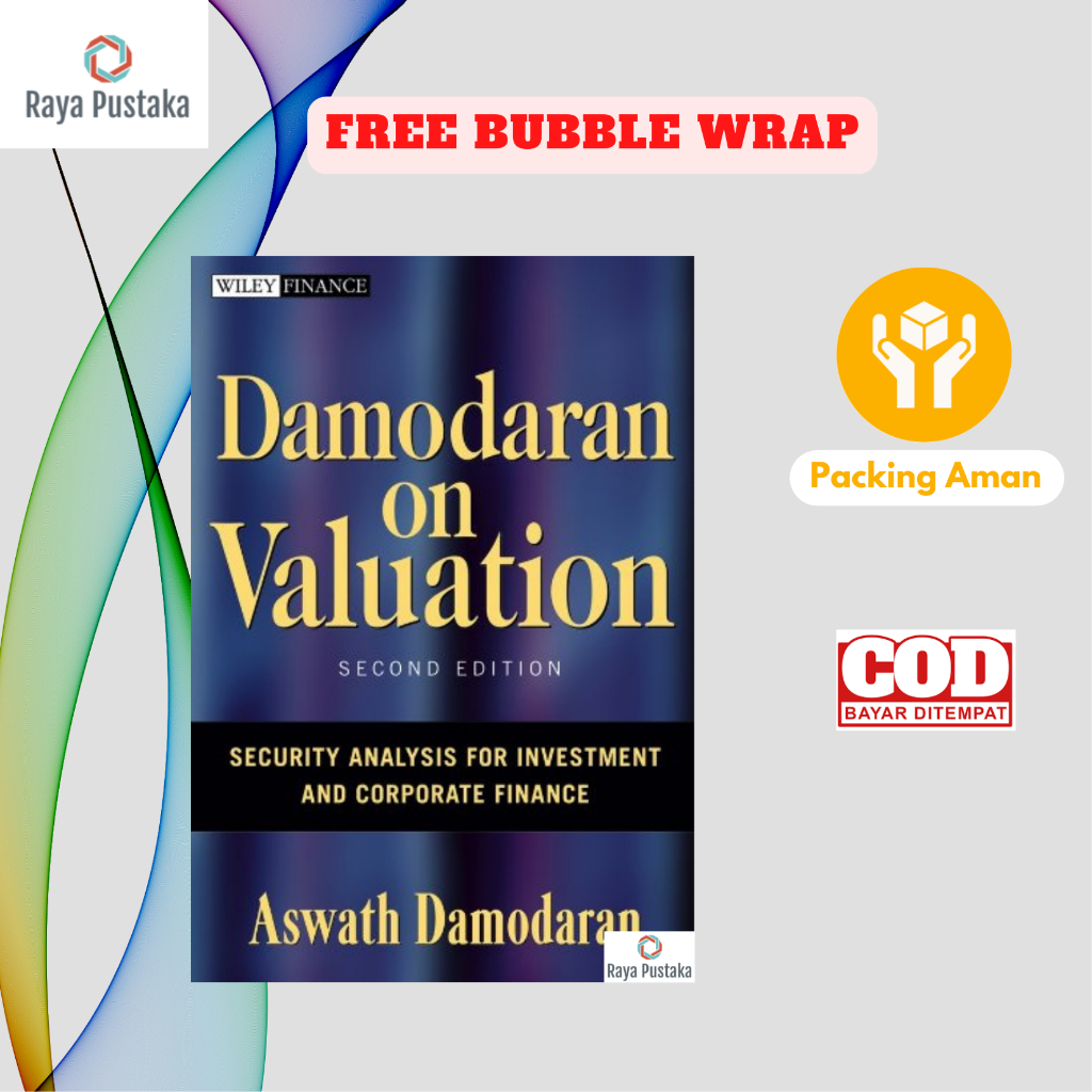 Jual Damodaran On Valuation Security Analysis For Investment and