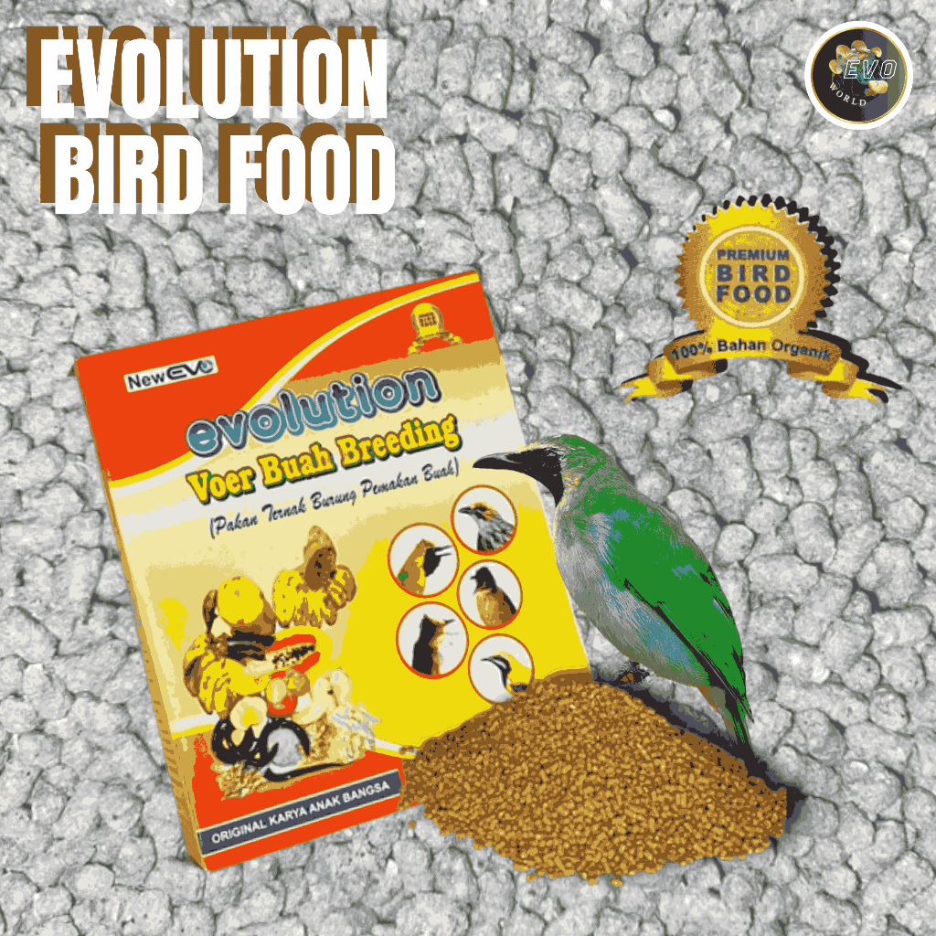 Jual Voer Ternak Burung Pemakan Buah I Evo Buah Breeding I Evolution Birdfood Shopee Indonesia 6115