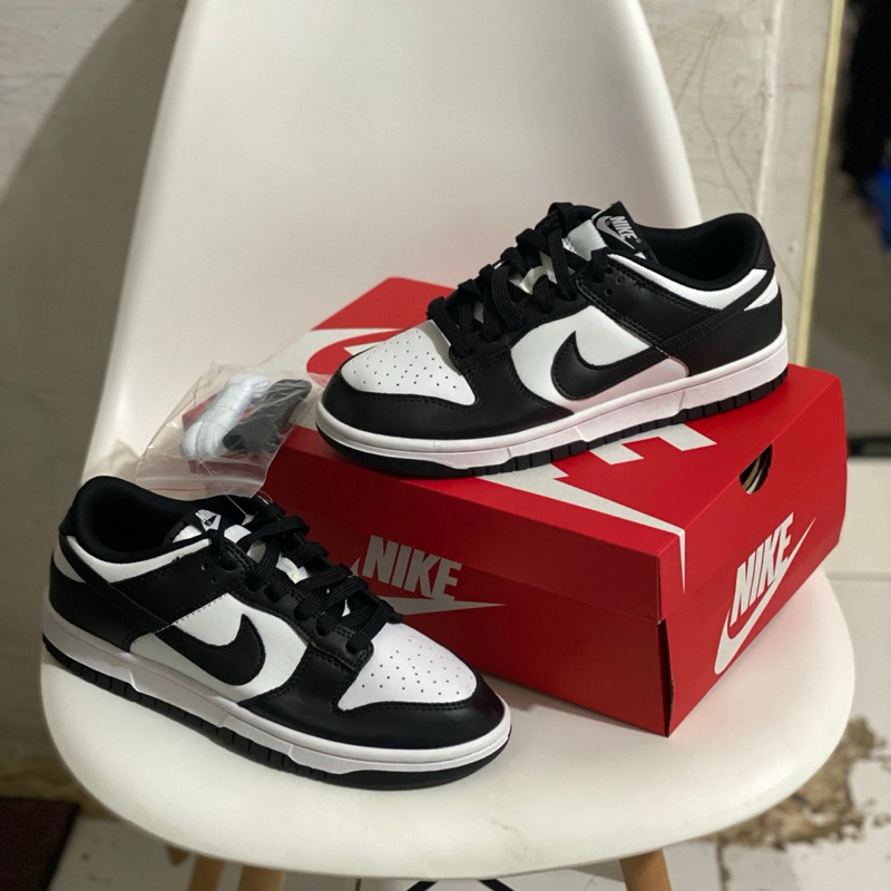 Jual Sneakers Nike Sb Dunk Low Black White | Shopee Indonesia