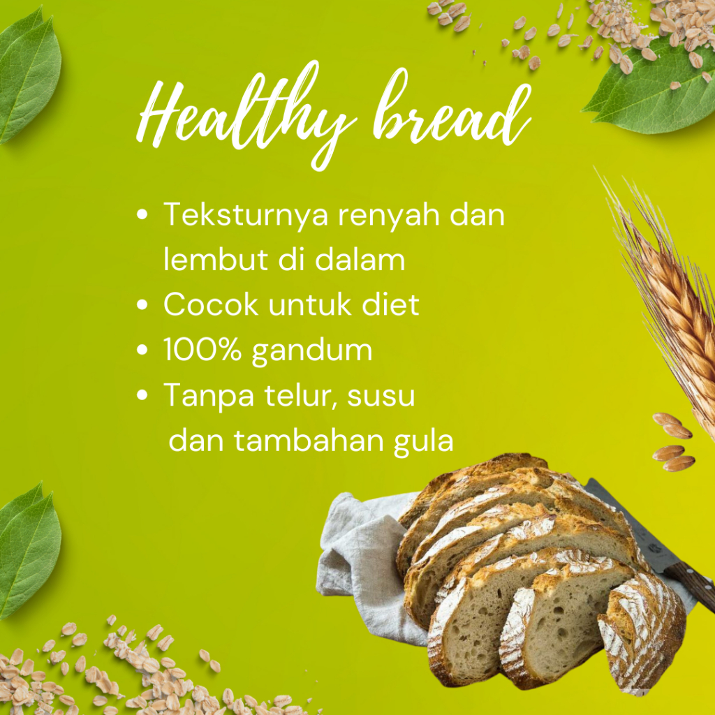 Jual Debakker Bakery Multi Grain Roti Diet Enak - Healthy Food - Diet ...