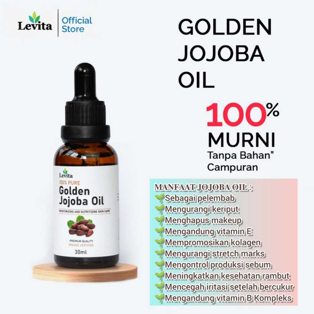 Jual Levita Pure Golden Jojoba Oil - Minyak Jojoba Murni Asli Tanpa ...