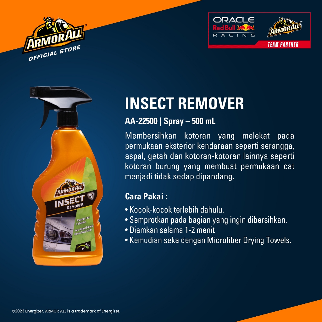 Jual Armor All - Insect Remover 500 mL Perawatan Kendaraan Eksterior ...