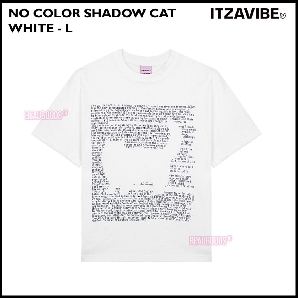 Jual READY STOCK - ITZAVIBE T-shirt Collection - Cats Are My