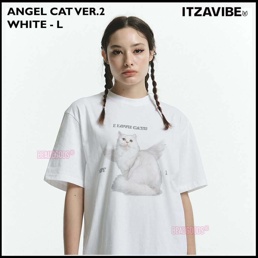 Jual READY STOCK - ITZAVIBE T-shirt Collection - Cats Are My