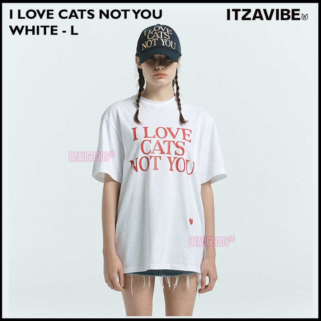 Jual READY STOCK - ITZAVIBE T-shirt Collection - Cats Are My Idol