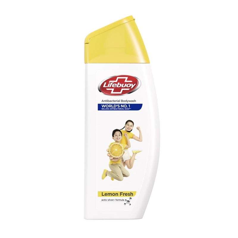 Jual Lifebuoy Body Wash Lemon Fresh Botol 300 Ml Shopee Indonesia