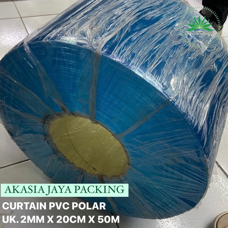 Jual PVC Strip Curtain Polar - Tebal 2mm x 200mm x 50m | Shopee Indonesia