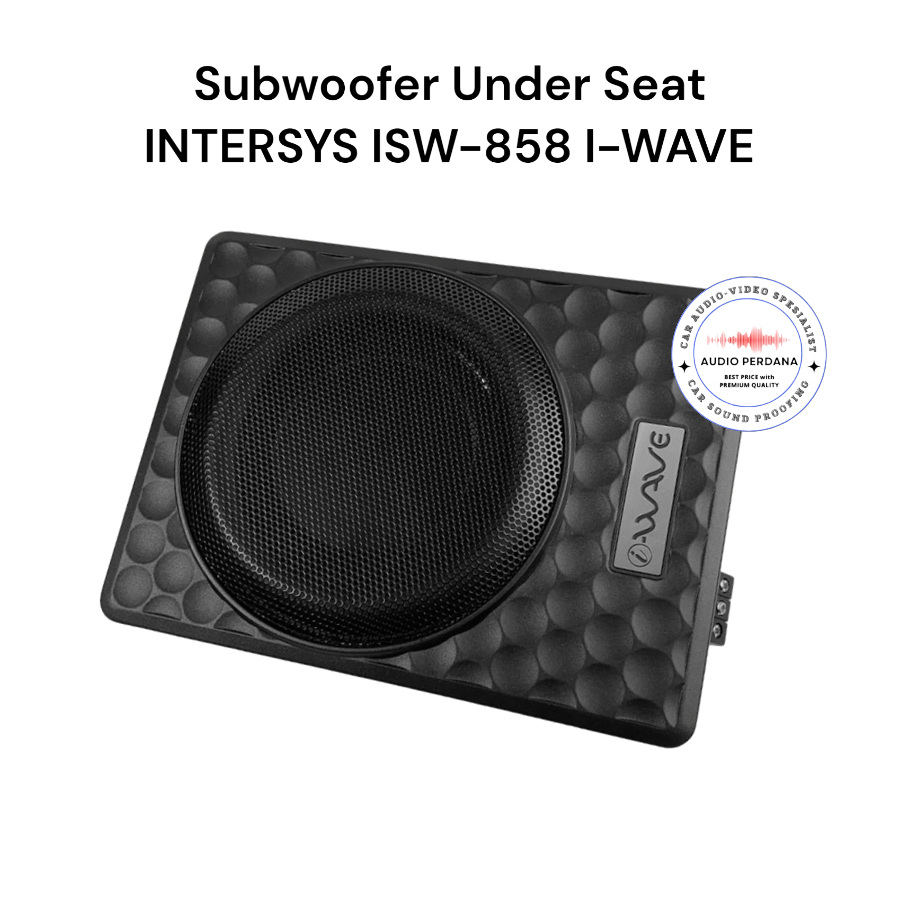 Jual Subwoofer Aktif Slim Kolong Jok Inch Intersys Isw Iwave I