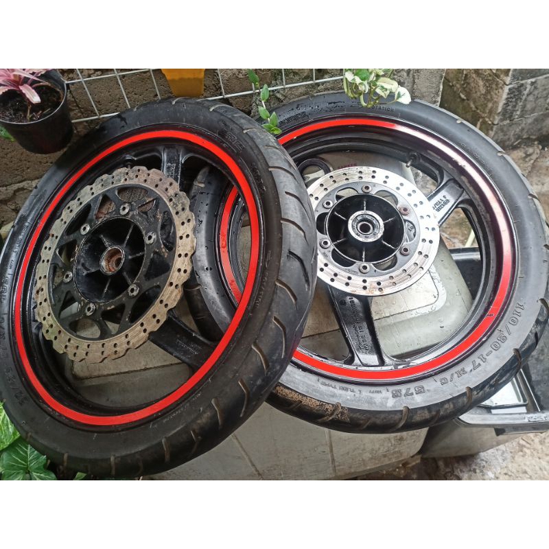 Jual Velg Ninja Rr Kawasaki Zx Cc Bisa Ninja R Pelek Racing Palang Original Ori Copotan