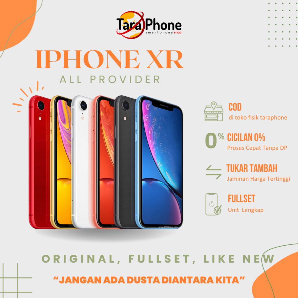 Jual iPhone XR 64/128/256 Second | Shopee Indonesia