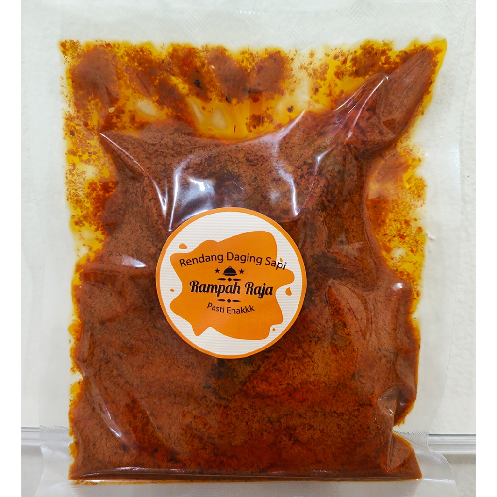 Jual Rendang Daging Sapi Padang (Ready to Eat) 1 pack | Shopee Indonesia