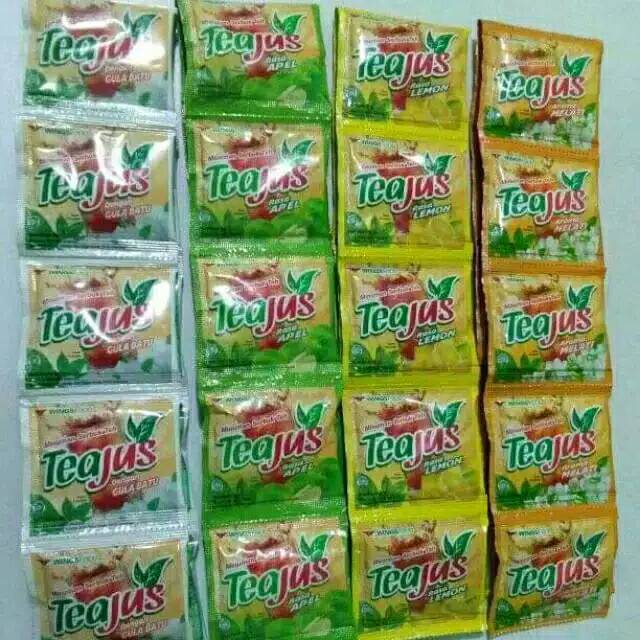 Jual TEA JUS RENCENG ISI 10 | Shopee Indonesia