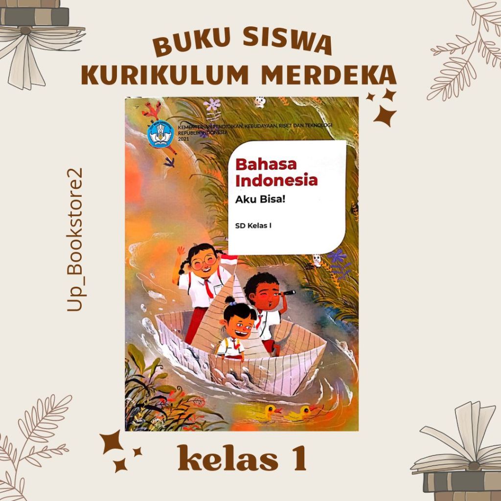 Jual BUKU SISWA BAHASA INDONESIA KELAS 1 KURIKULUM PENGGERAK-MERDEKA SD ...