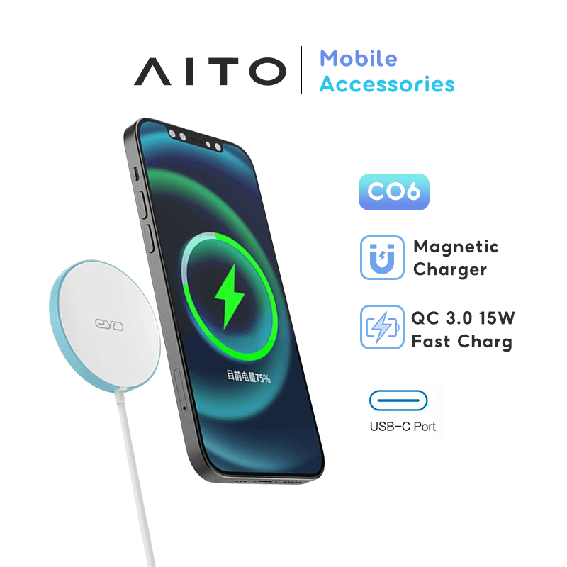 UGREEN 30233 Portable Magnetic Wireless Charger with 1.5m USB C Cable Qi  Fast Cordless Charging Station for iPhone 13 Pro Max/13 Pro/13 Mini/13/12  Pro Max/12 Pro/12/Mini 12 Wholesale