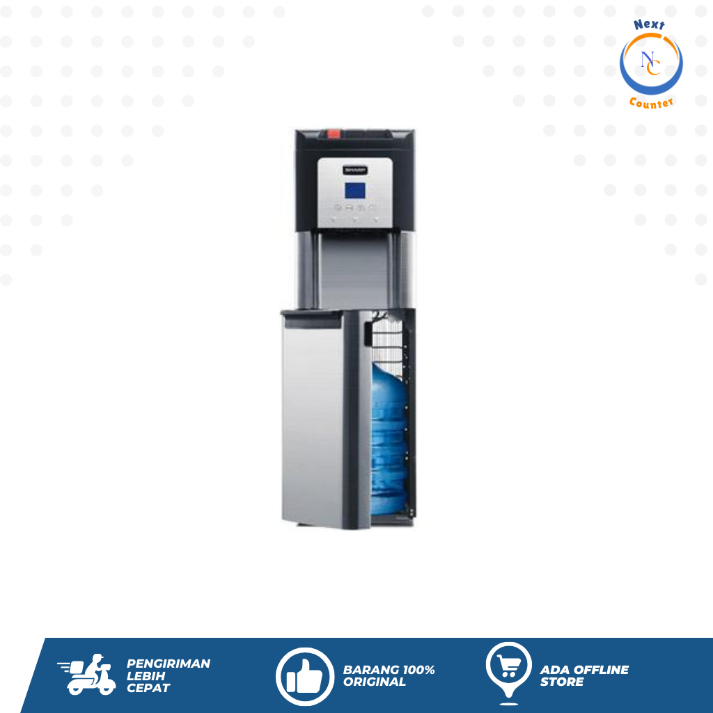 Jual SHARP DISPENSER AIR WATER DISPENSER AIR GALON BAWAH BOTTOM LOADING ...