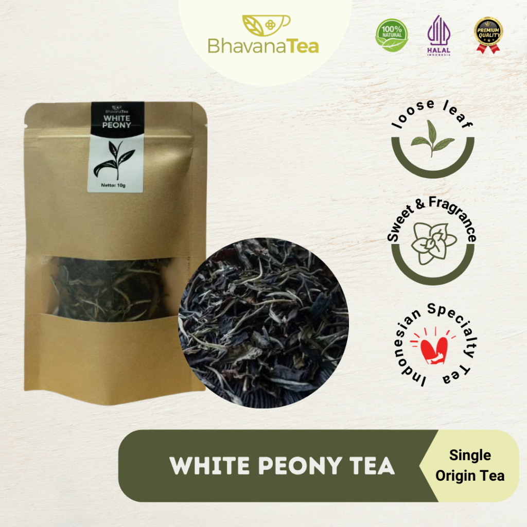 Jual BhavanaTea-White Peony Tea Single Origin & Specialty Tea | Shopee ...