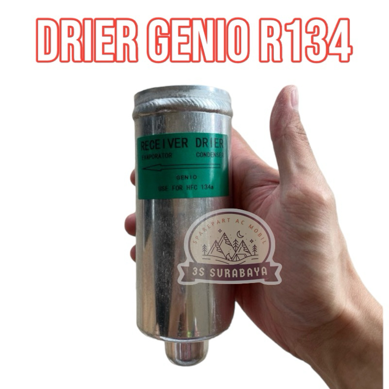 Jual Drier Genio R134 Receiver Dryer Filter Ac Mobil (Baru/New ...