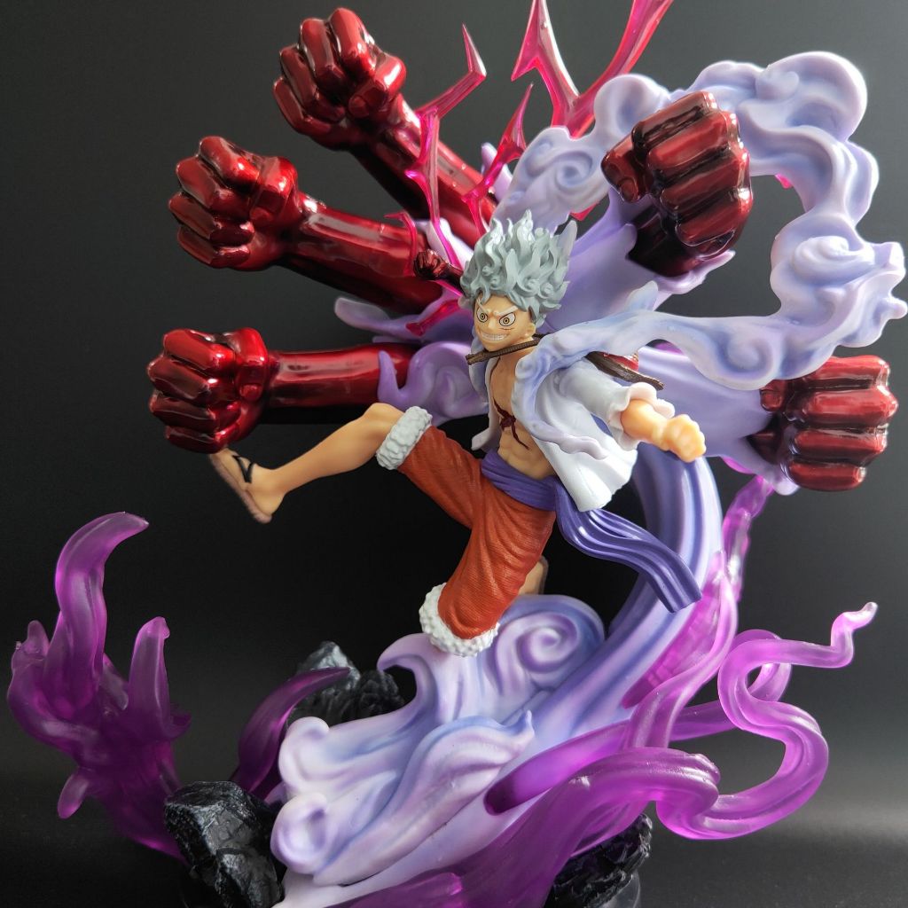 Jual Action figure One Piece Luffy gear 5 gatling gun besar Shopee