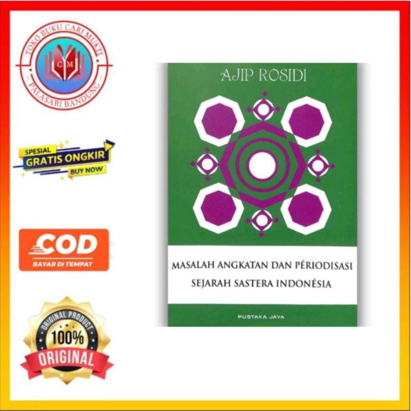 Jual Buku Masalah Angkatan Dan Periodesasi Sejarah Sastra Indonesia ...