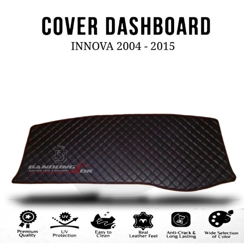 Jual Cover Dashboard Mobil Innova 2004 2015 (Kulit Sintetis) Shopee