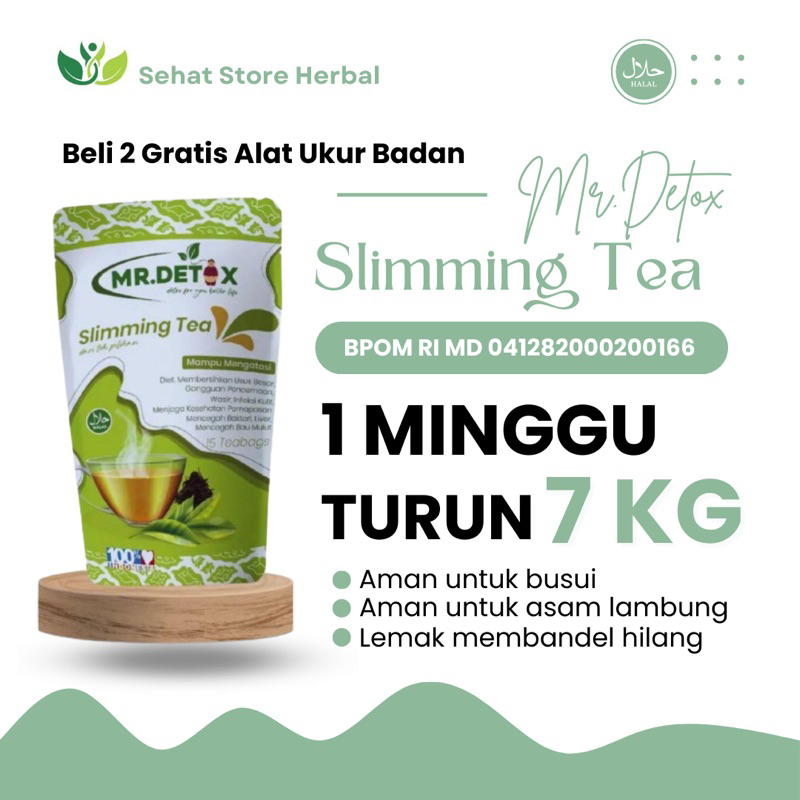 Jual Teh Pelangsing Herbal Alami Teh Detoks Teh Diet Slimming Tea Ampuh Melangsingkan Shopee