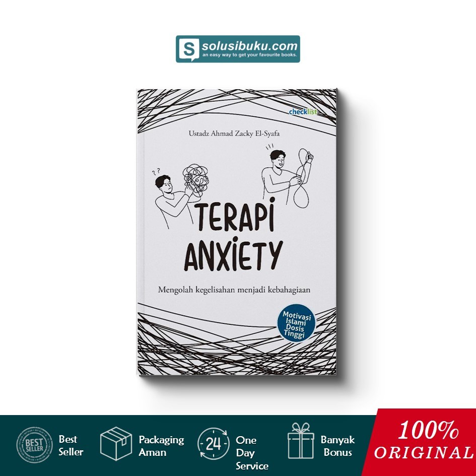 Jual [Solusibuku Jakarta] Buku Terapi Anxiety (Checklist) | Shopee ...