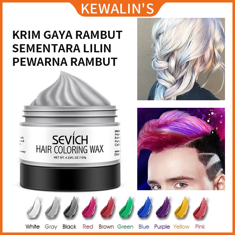 Jual Kewalins SEVICH Professional Temporary Dye Hair Color Pomade / Wax