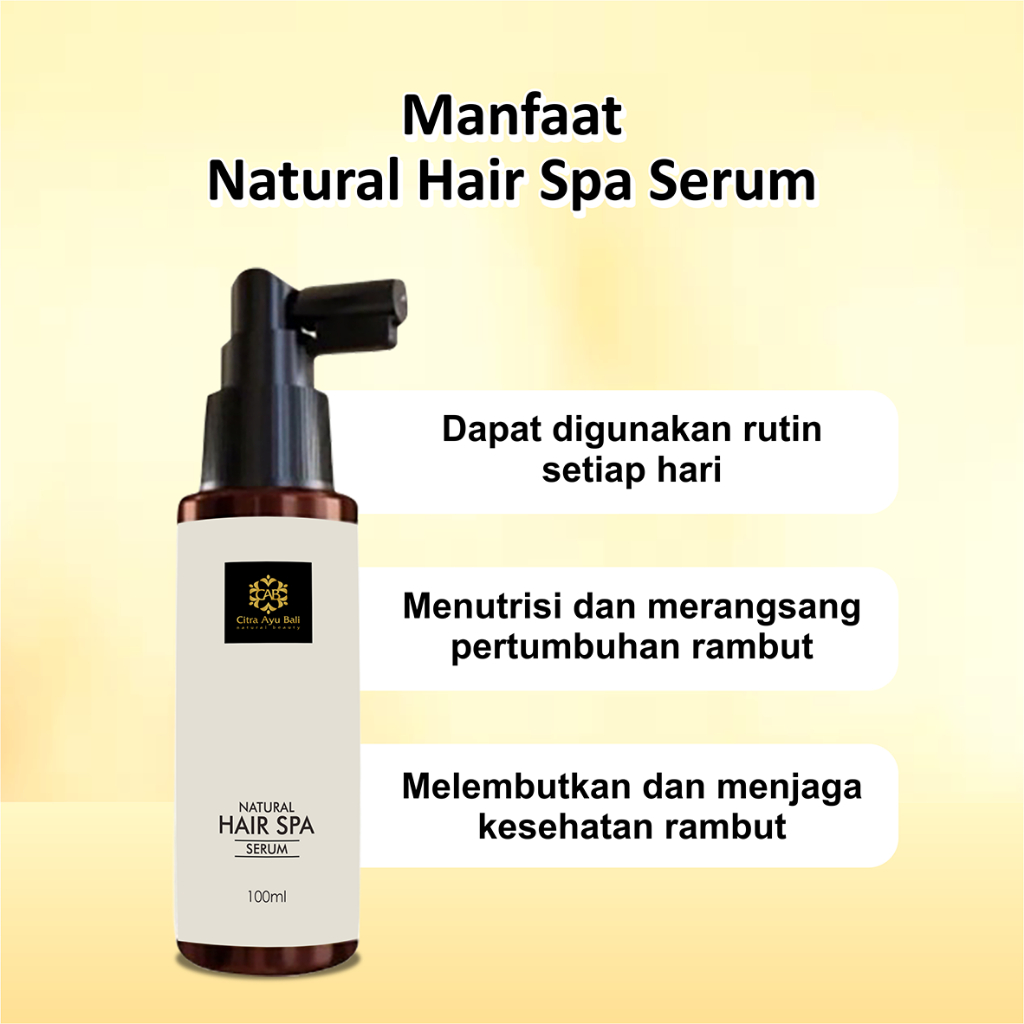 Jual Natural Hair Spa Serum 100ml Citra Ayu Bali Official Bali