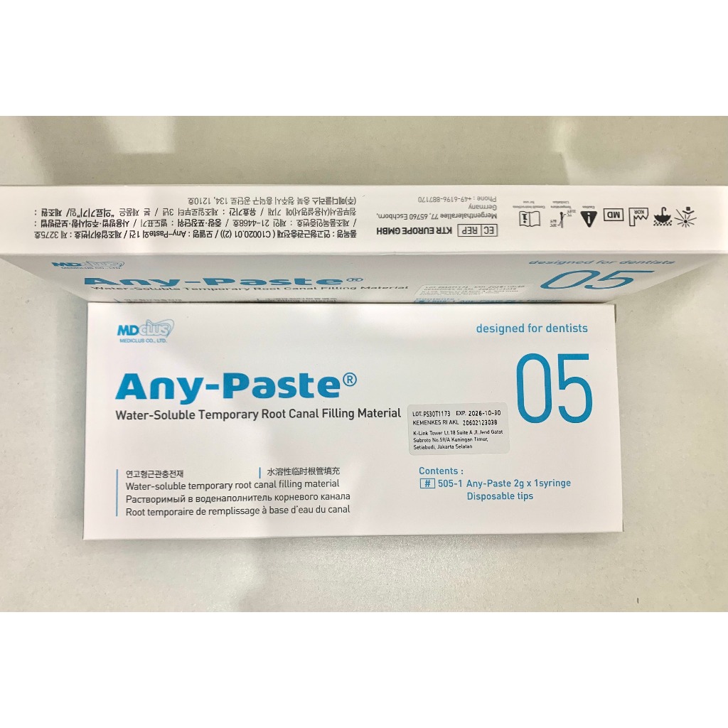 Jual Any-paste anypaste dental temporary root canal filling caoh ...