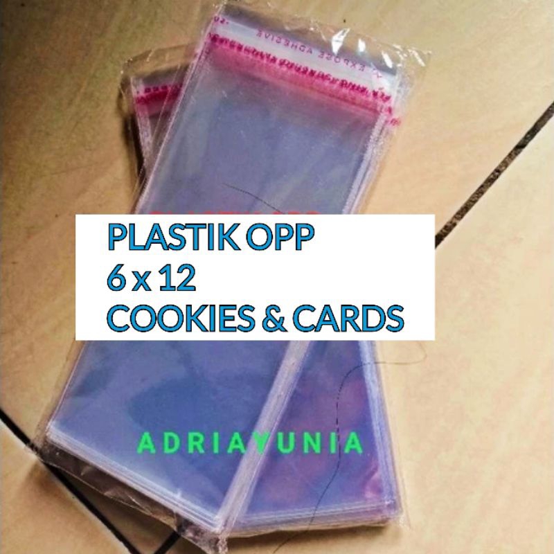 Jual Plastik Opp Seal 6 X 12 Cm Seal Cardsaksesorissouvenir Plastik Opp 6x12 Cm Seal 5917