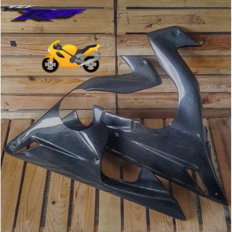 Jual Undercowl Yamaha R25 v1 Custom model R6 Carbon | Shopee Indonesia