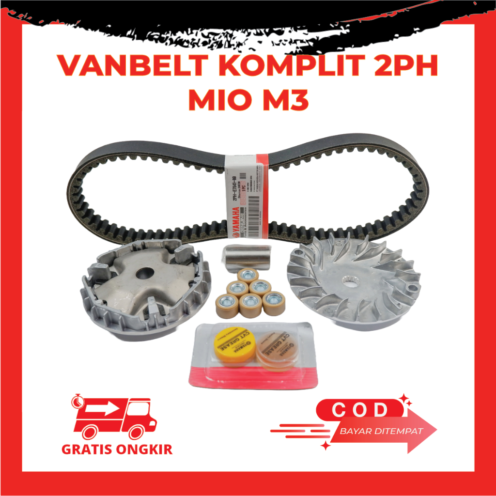 Jual Paket Vanbelt Rumah Roller Komplit Mio M3 Mio Z Fino 125 Soul GT ...