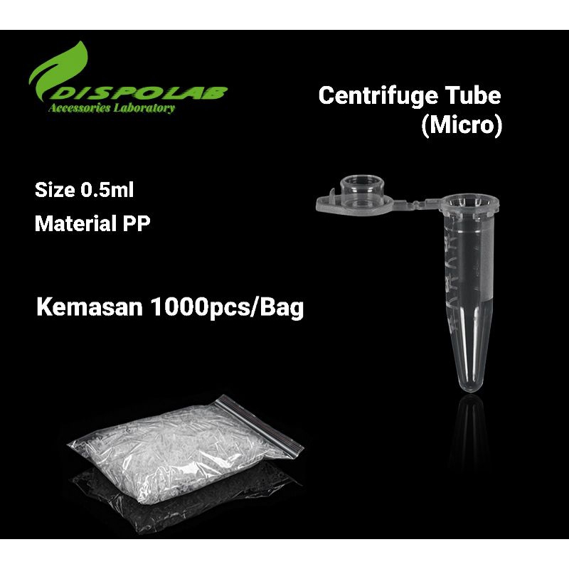 Jual Centrifuge Tube/PCR Tube/ Cup Sample 0.5ml | Shopee Indonesia