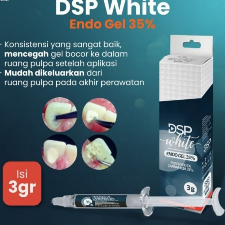Jual Endo intra Coronal Dental Endo Gel Whitening Gigi Non Vital DSP
